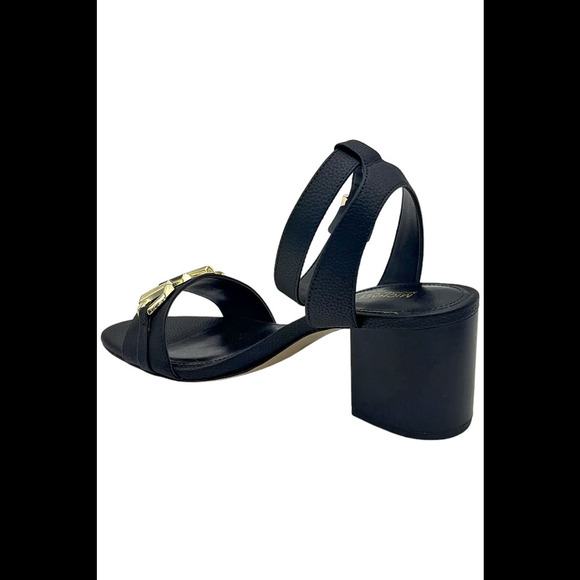 Michael Kors Women's Reed Faux Leather Sandal Black - Medium - Picture 3 of 3